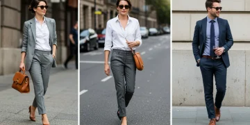 Stylish person confidently dressed for various occasions, showcasing mastery of dress codes